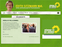 Tablet Screenshot of edith-sitzmann.de